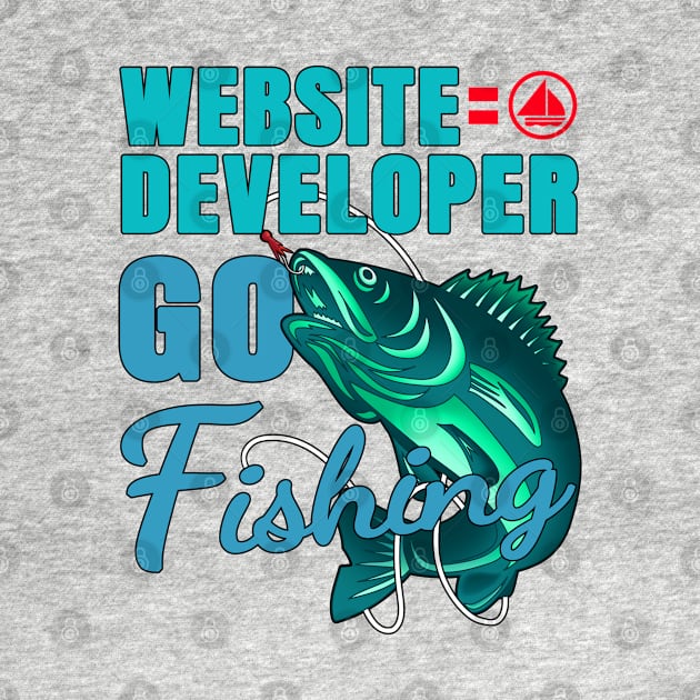 Web Developer Go Fishing by jeric020290